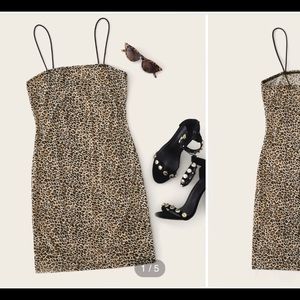 Cheetah Print Bodycon Dress